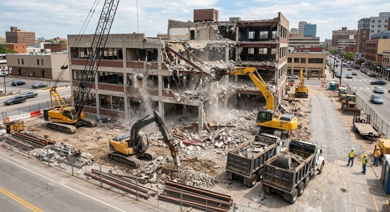 Apartment Demolition in Katy, TX