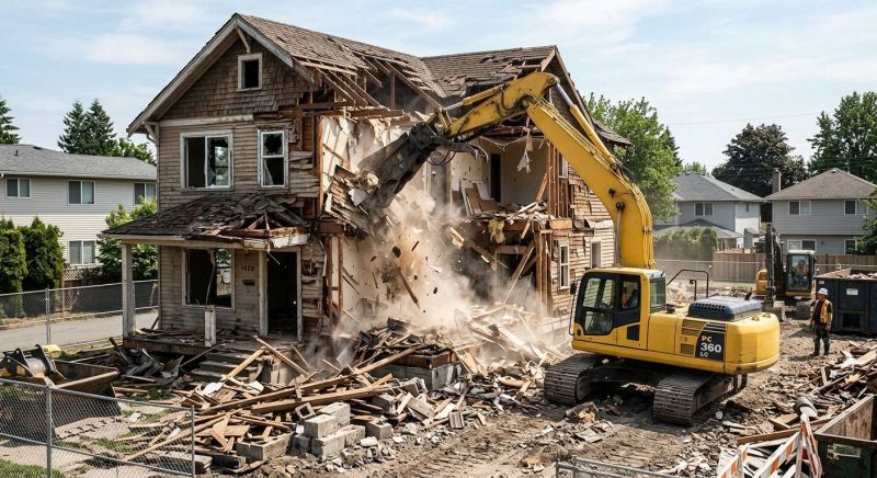 Building Demolition Service in Sacramento, CA