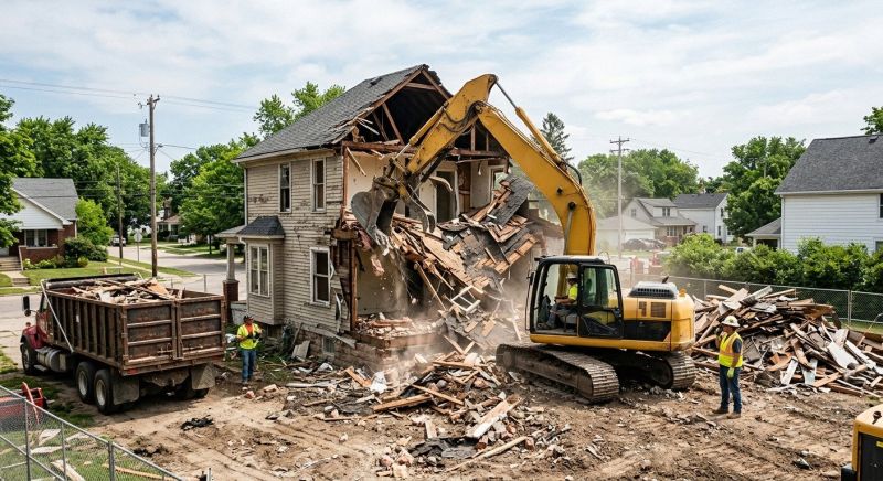 Cabin Demolition in Houston, TX
