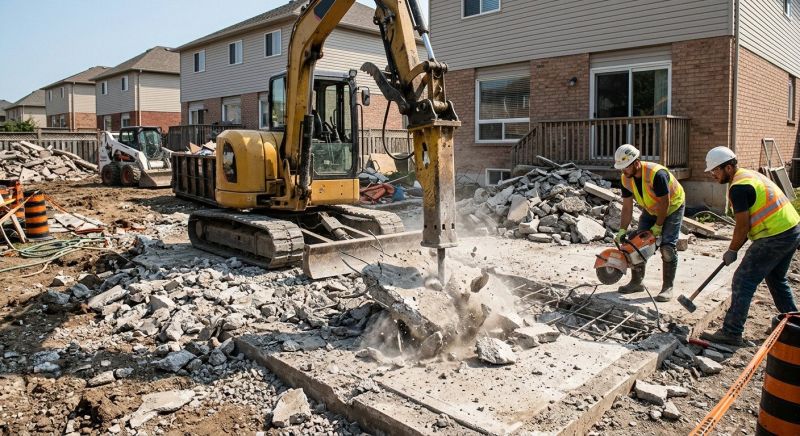 Concrete Breaking Service in Sacramento, CA