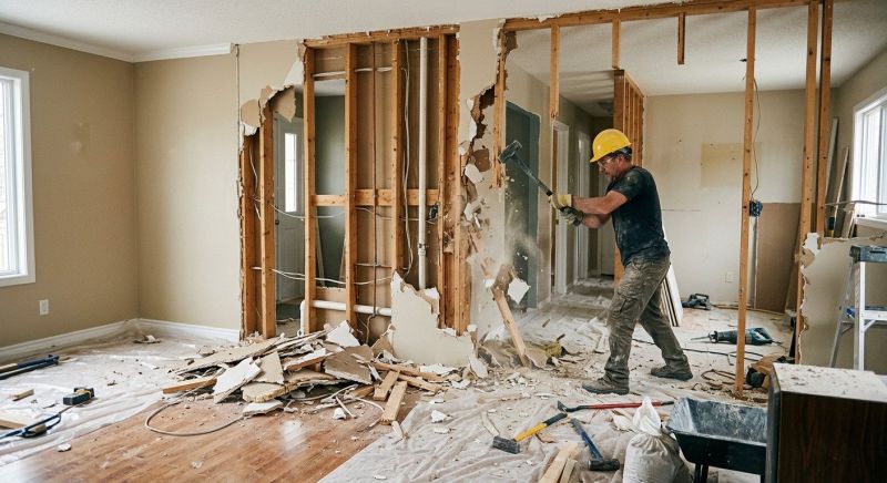 Drywall Removal in Frederick, MD