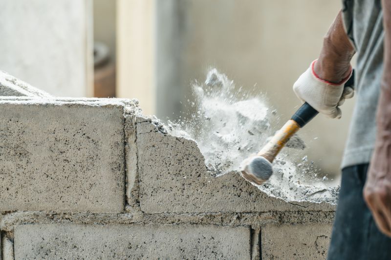 Stone Demolition in Bergen County, NJ