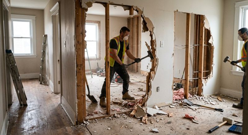 Subfloor Demolition in Frederick, MD